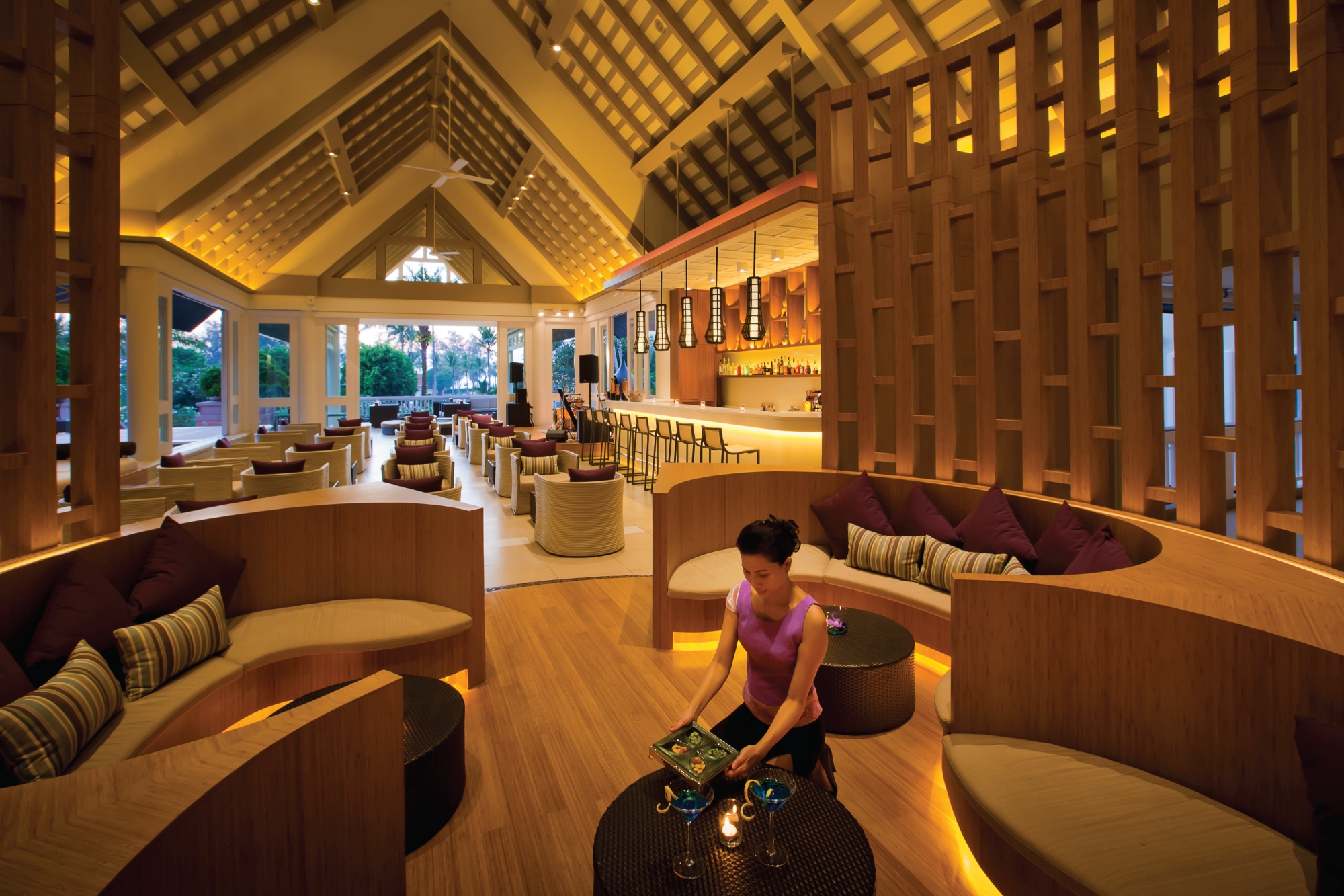 Loy Krathong Bar at the Angsana Laguna Phuket